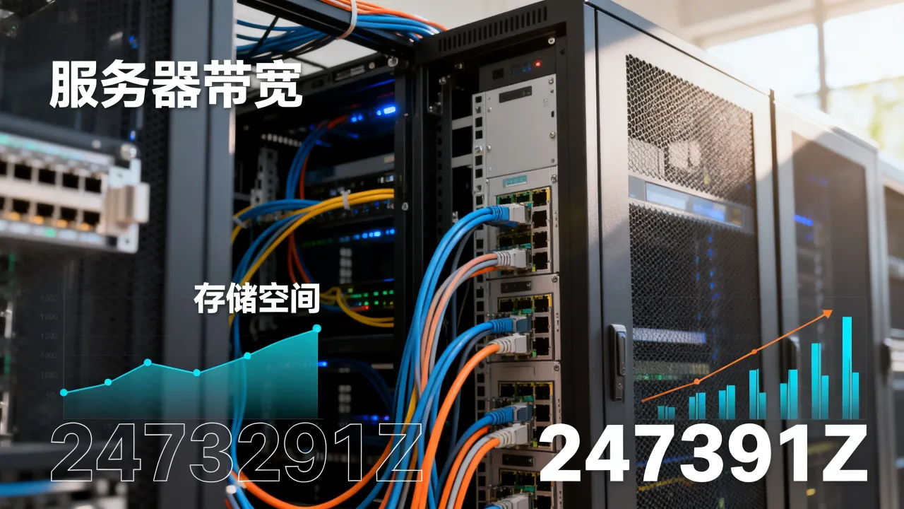 服务器宽带2473291Z空间是什么，服务器带宽和空间怎么选？