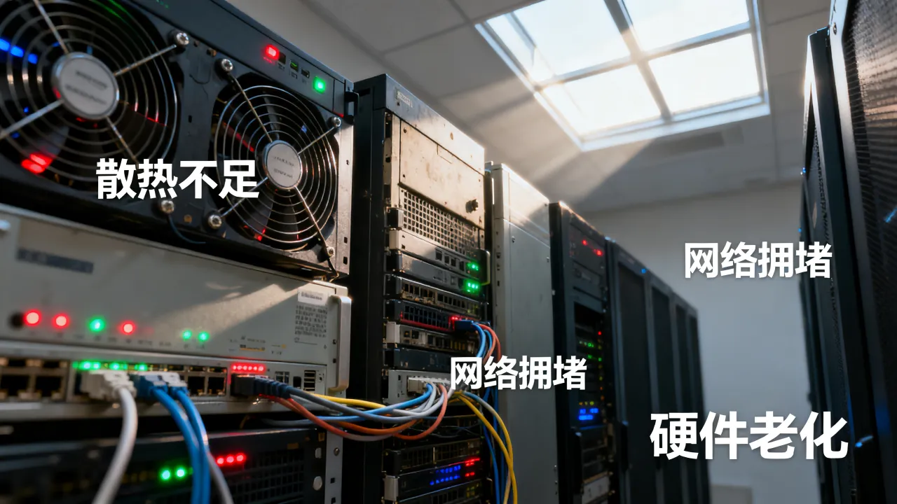 为什么服务器总是乱，服务器卡顿频繁崩溃怎么办