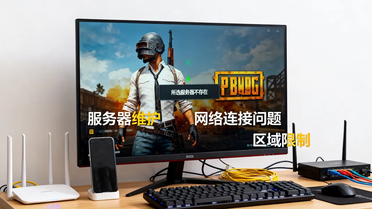 PUBG为什么显示所选服务器不存在,原因是什么? PUBG为什么显示所选服务器不存在,原因是什么?