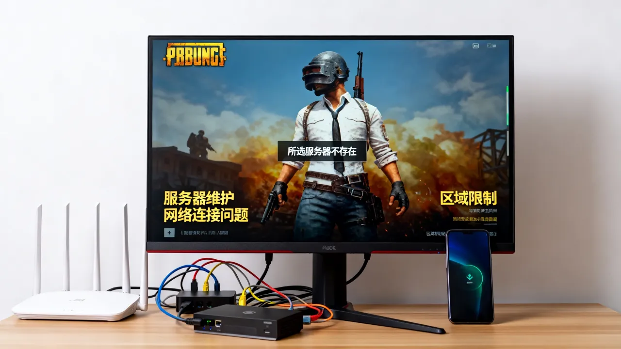 PUBG为什么显示所选服务器不存在,原因是什么? PUBG为什么显示所选服务器不存在,原因是什么?