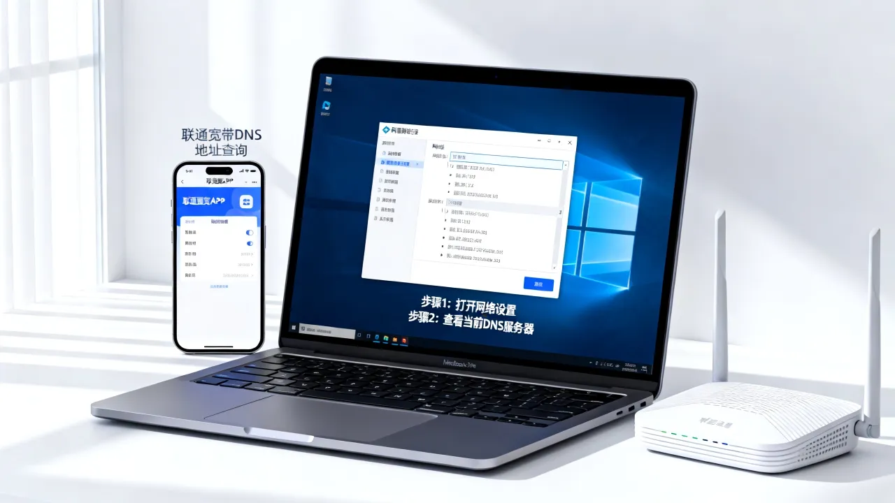 联通宽带如何查询DNS服务器？DNS地址查询方法是什么？