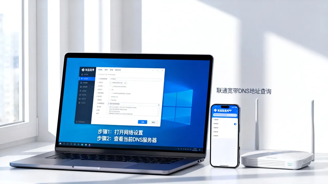 联通宽带如何查询DNS服务器？DNS地址查询方法是什么？