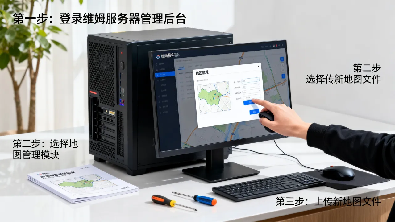 维姆服务器怎么换地图，维姆服务器换地图详细步骤有哪些？