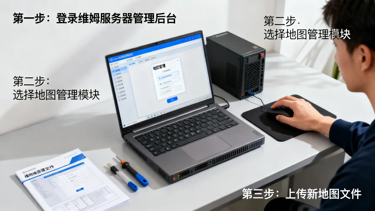 维姆服务器怎么换地图，维姆服务器换地图详细步骤有哪些？