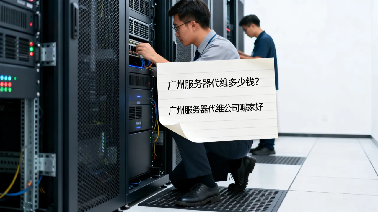 广州服务器代维多少钱？广州服务器代维公司哪家好