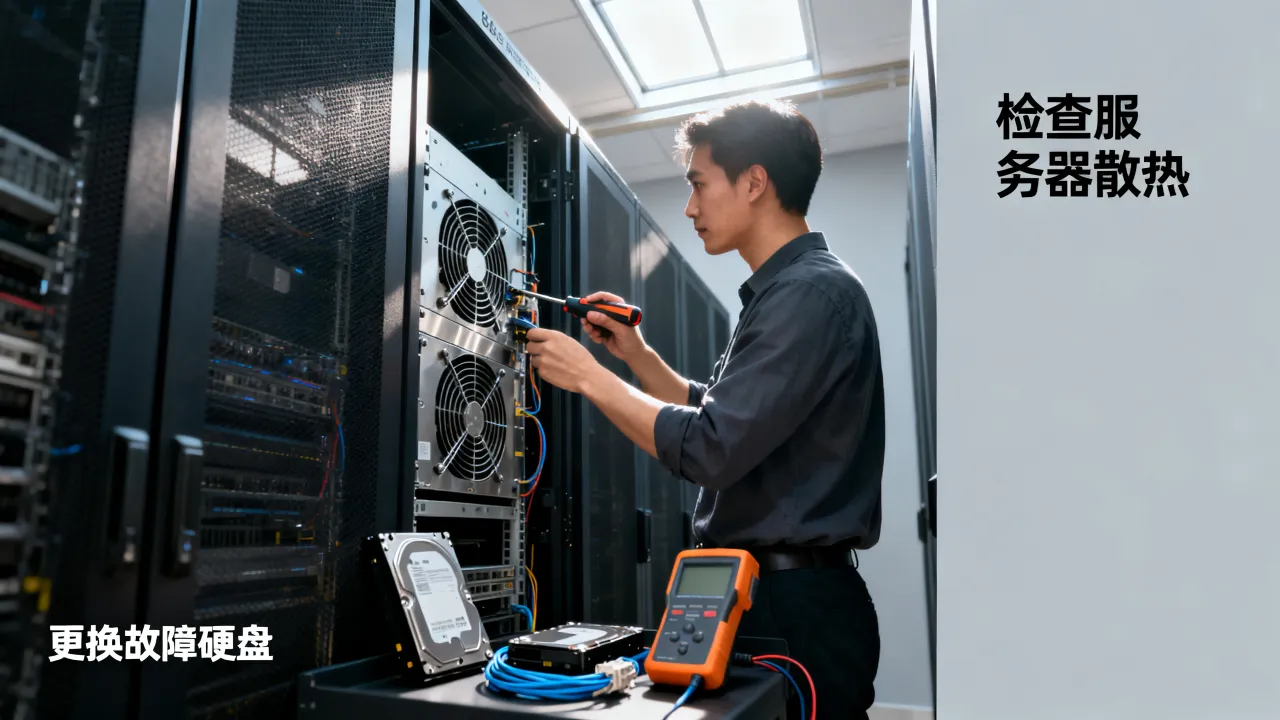 服务器硬件运维怎么做？有哪些常见问题及解决方法