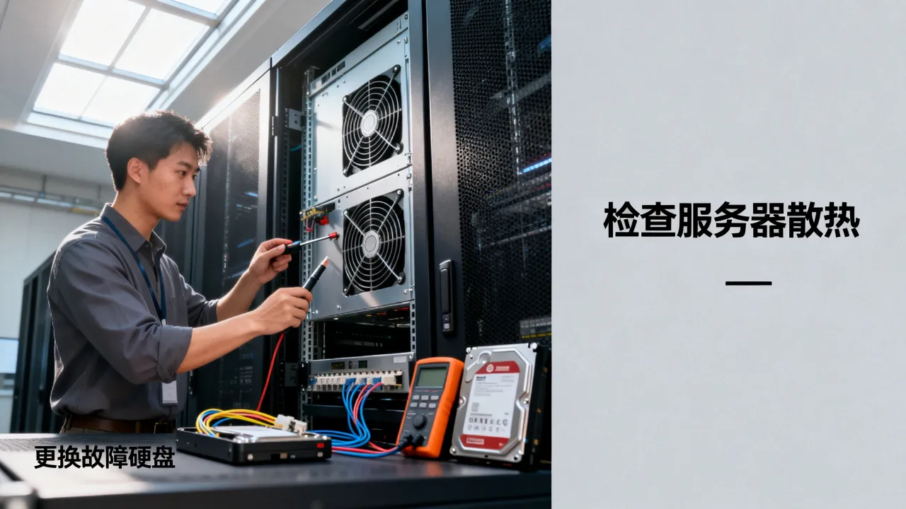 服务器硬件运维怎么做？有哪些常见问题及解决方法