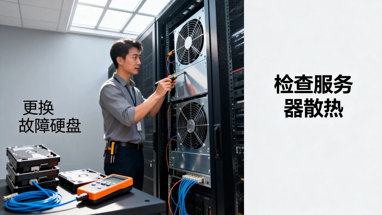 服务器硬件运维怎么做？有哪些常见问题及解决方法