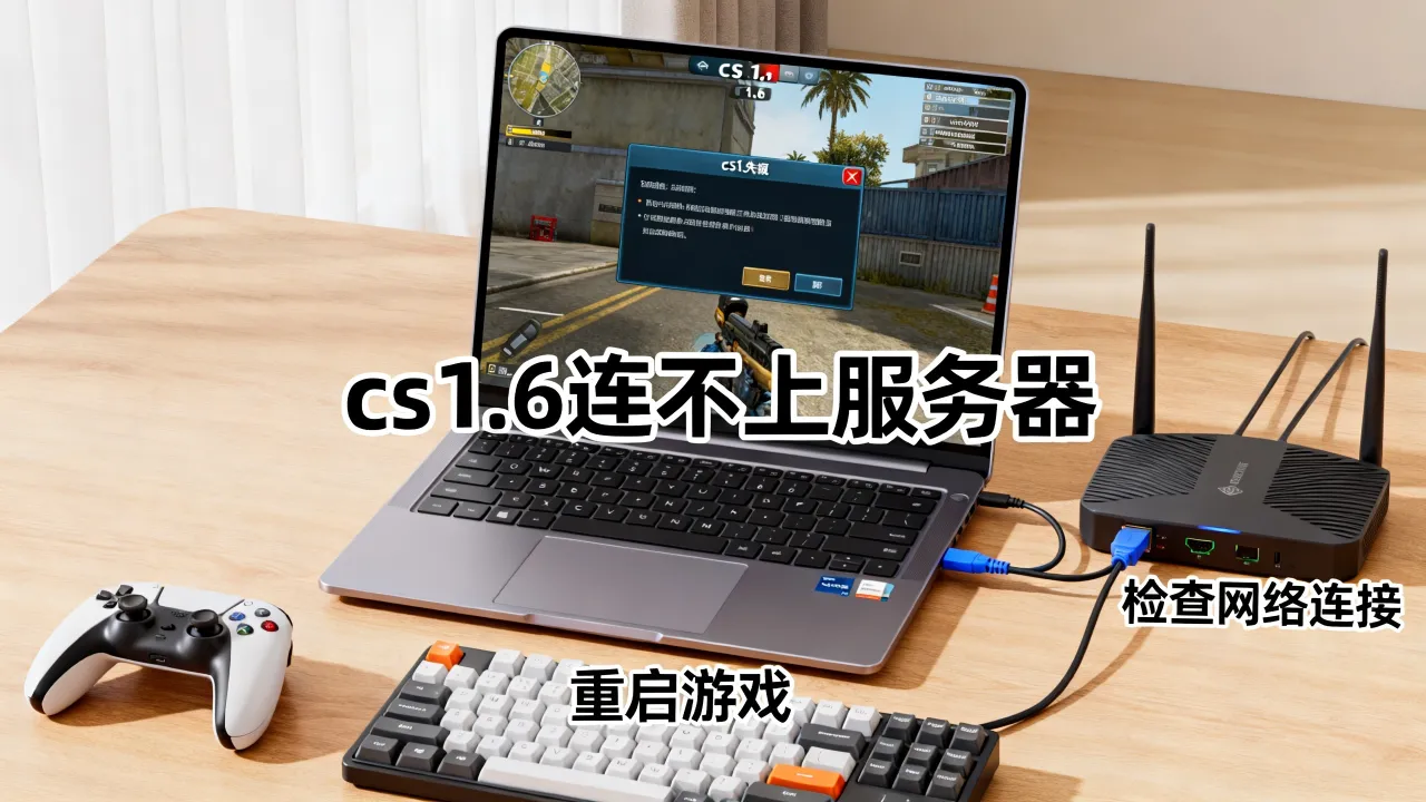 为什么cs1.6连不上服务器，cs1.6联机失败怎么解决