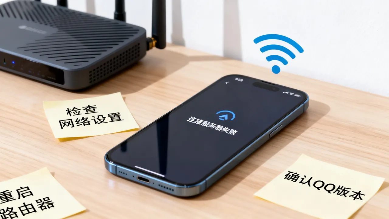为什么手机QQ打不开连接服务器，QQ连接不上服务器怎么办？