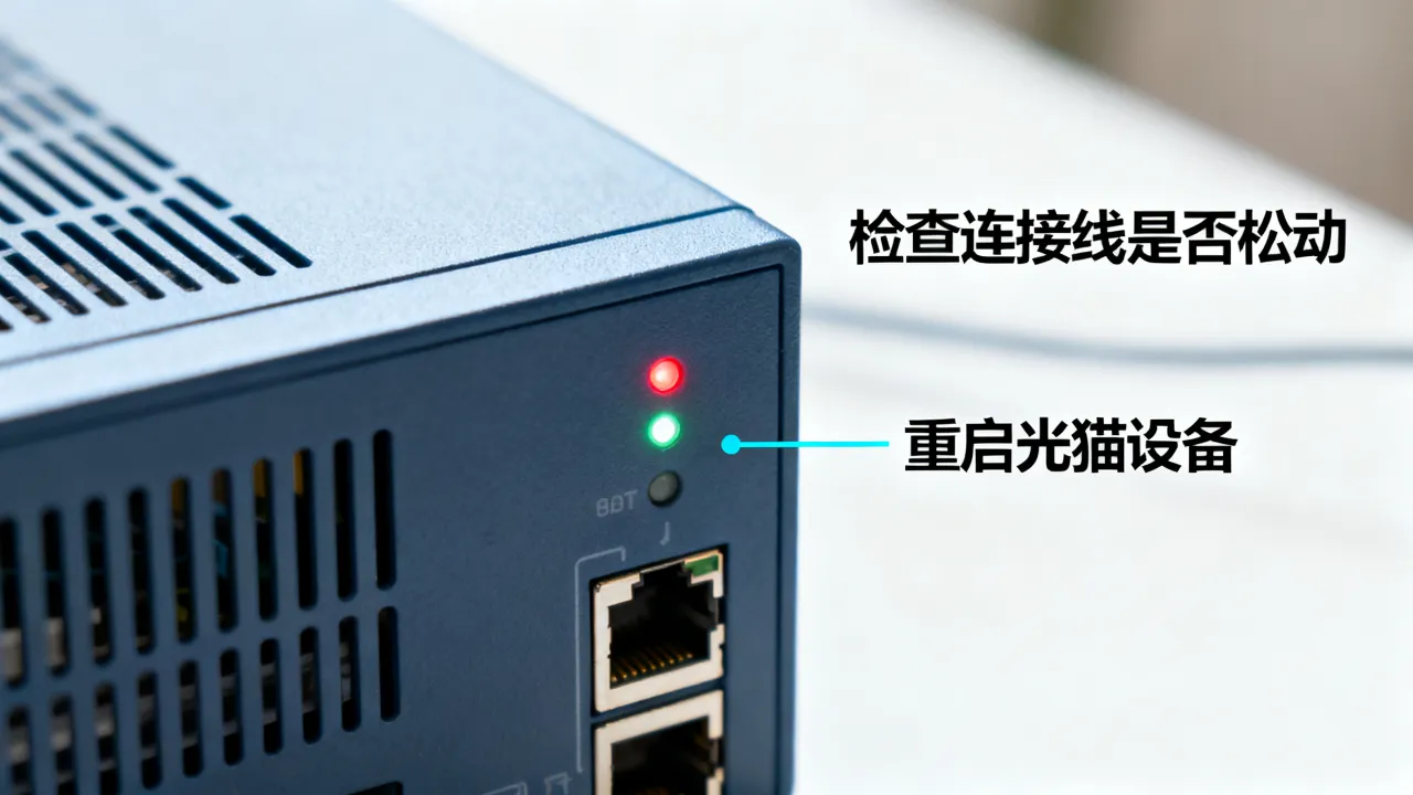 宽带服务器信号灯闪烁是什么原因，宽带信号灯一直闪怎么解决？