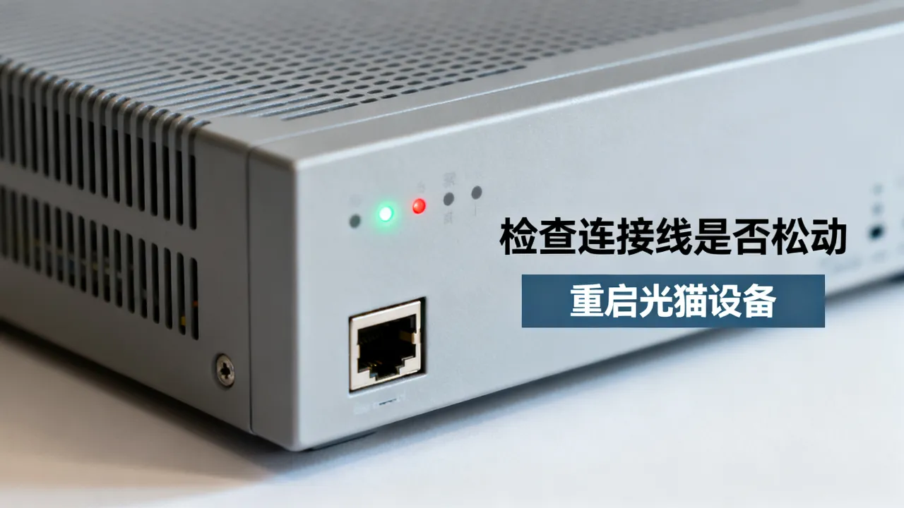 宽带服务器信号灯闪烁是什么原因，宽带信号灯一直闪怎么解决？