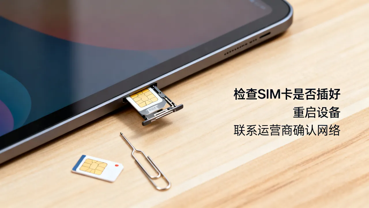 为什么ipad插电信卡无服务器，ipad插卡无服务怎么办