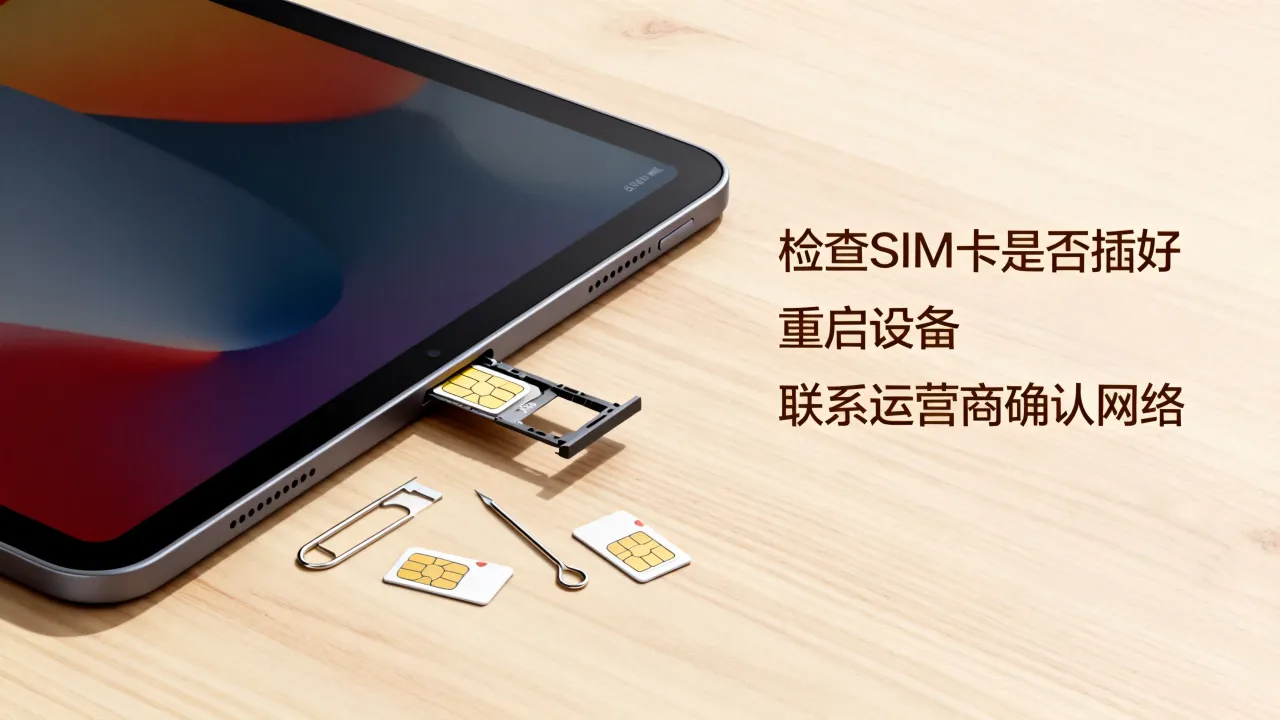 为什么ipad插电信卡无服务器，ipad插卡无服务怎么办